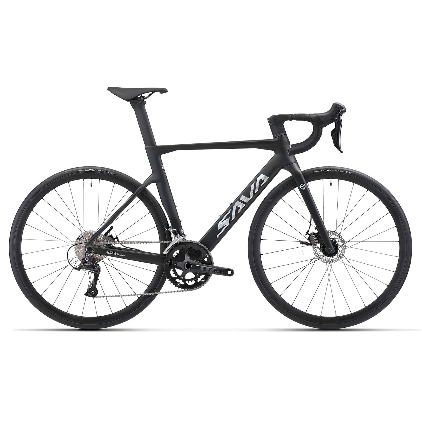 Carbon Disc Road Bike – Shimano SORA 18-Speed, Integrated Carbon Frame