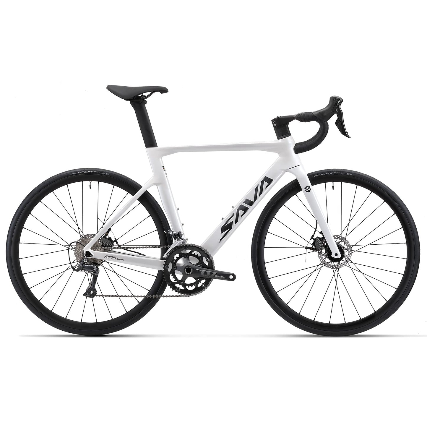 Carbon Disc Road Bike – Shimano SORA 18-Speed, Integrated Carbon Frame